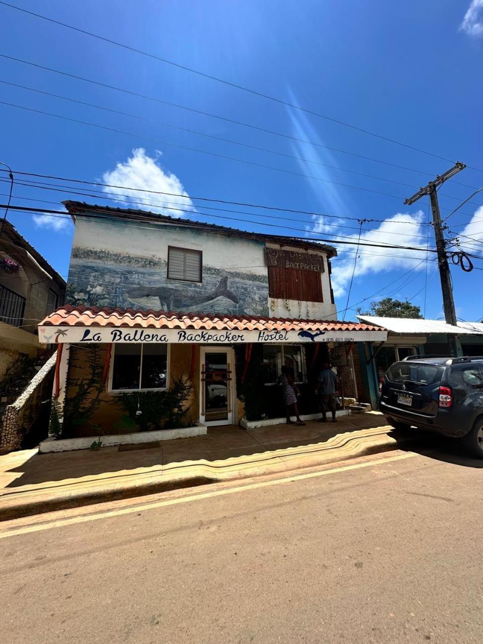 Hostel La Ballena Backpacker Las Galeras Ngoại thất bức ảnh