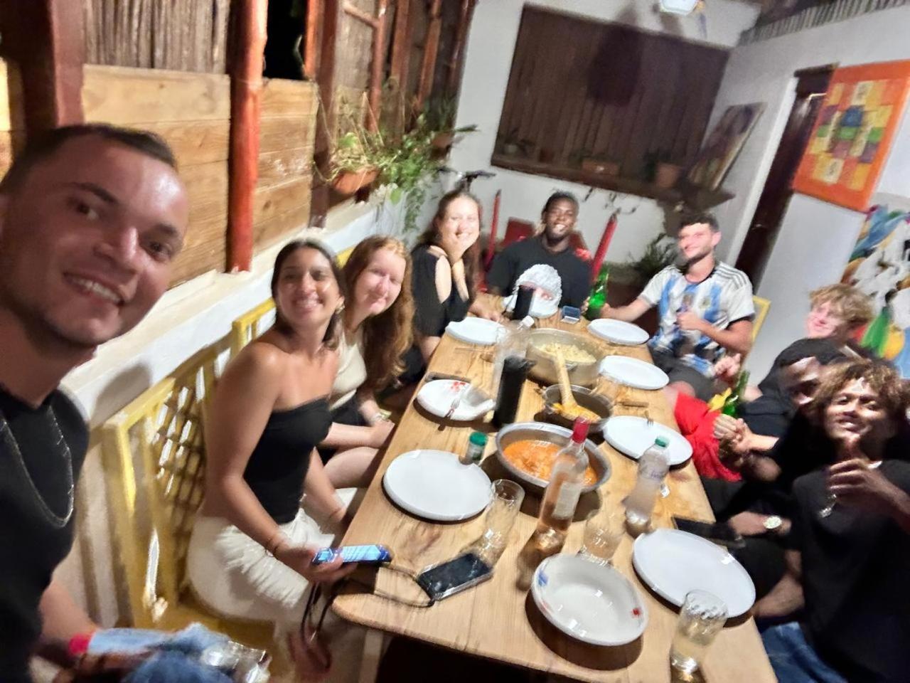 Hostel La Ballena Backpacker Las Galeras Ngoại thất bức ảnh