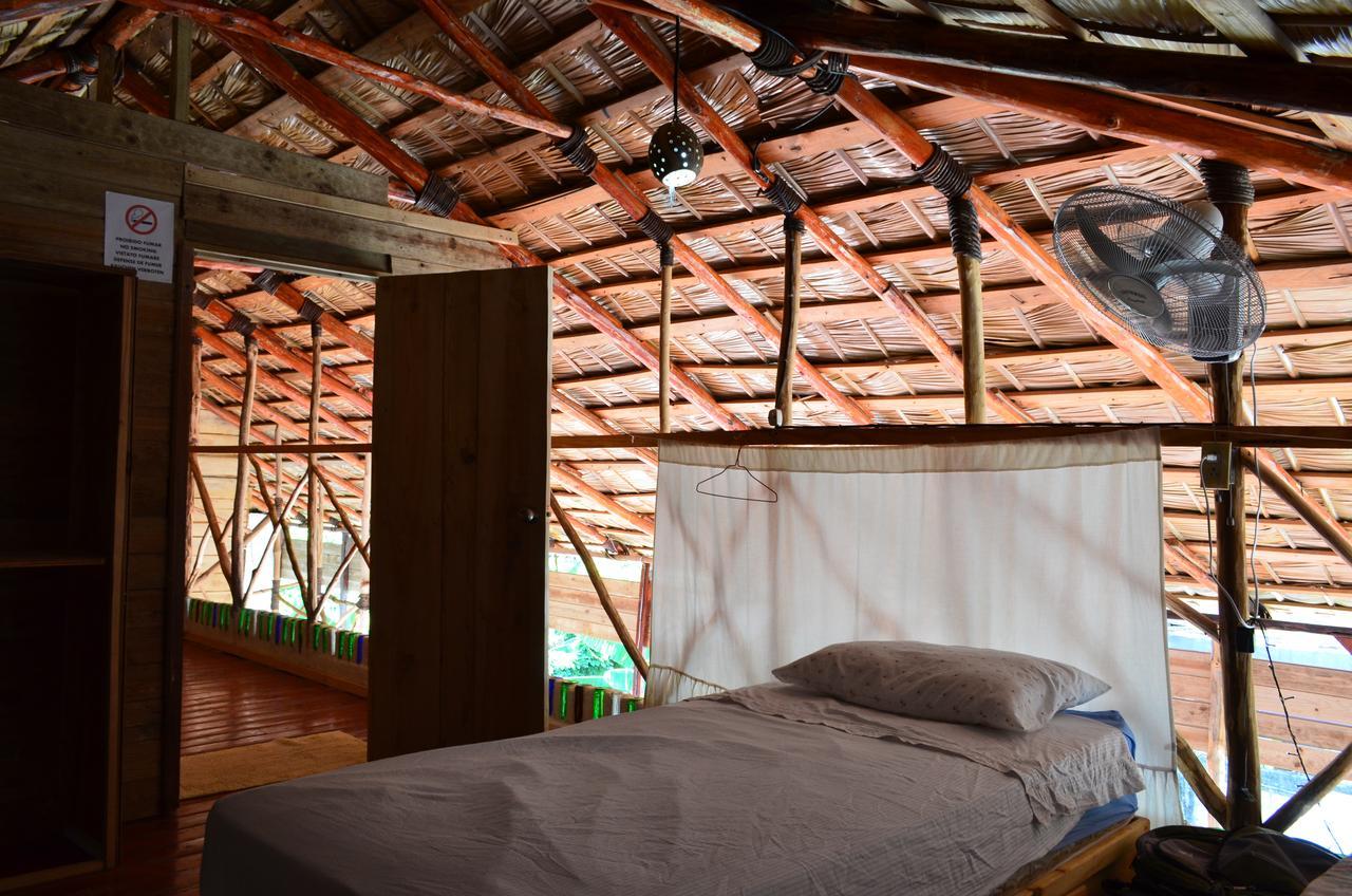 Hostel La Ballena Backpacker Las Galeras Ngoại thất bức ảnh
