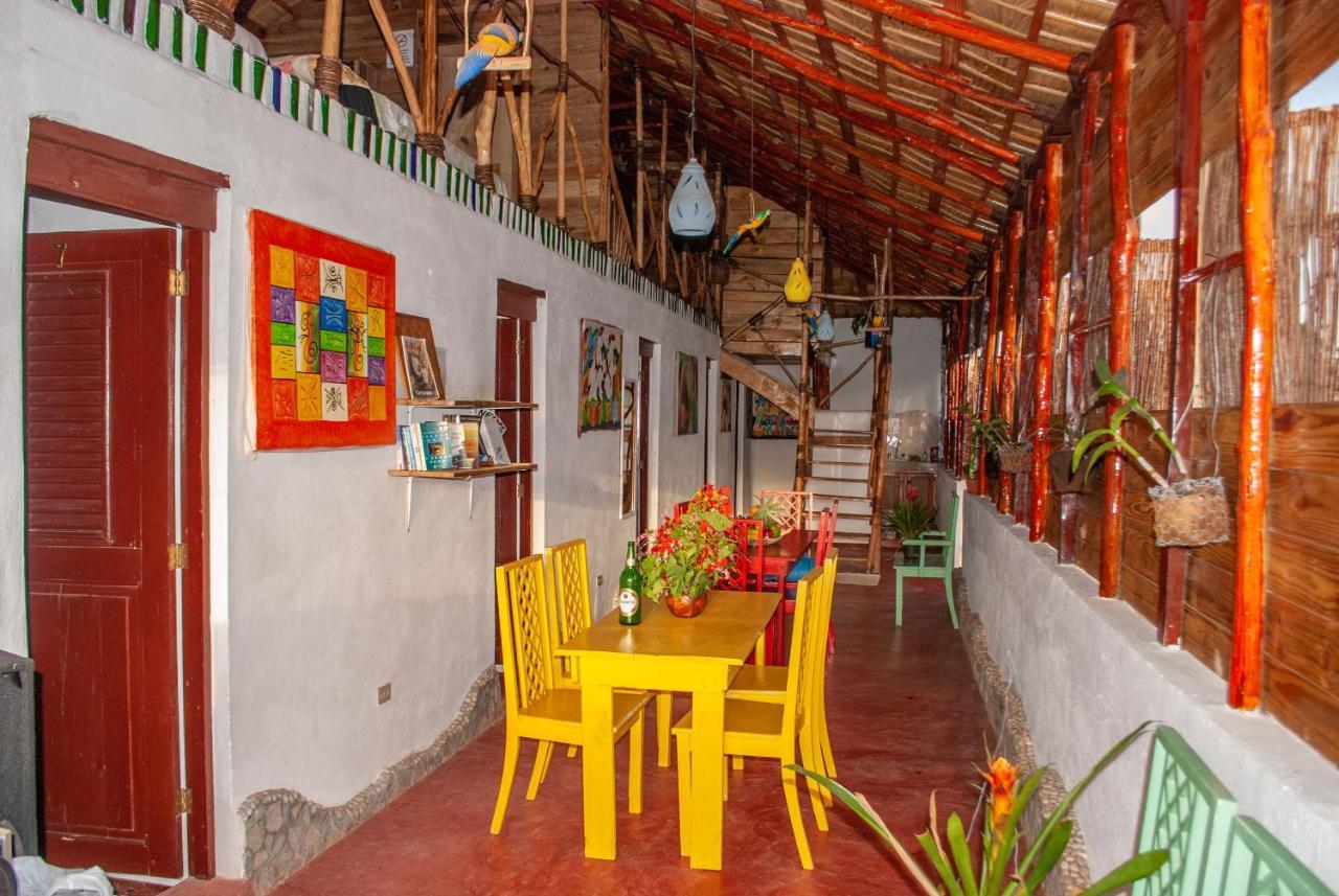 Hostel La Ballena Backpacker Las Galeras Ngoại thất bức ảnh