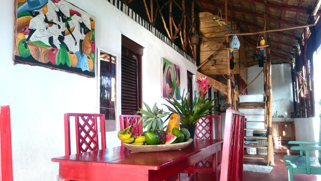 Hostel La Ballena Backpacker Las Galeras Ngoại thất bức ảnh