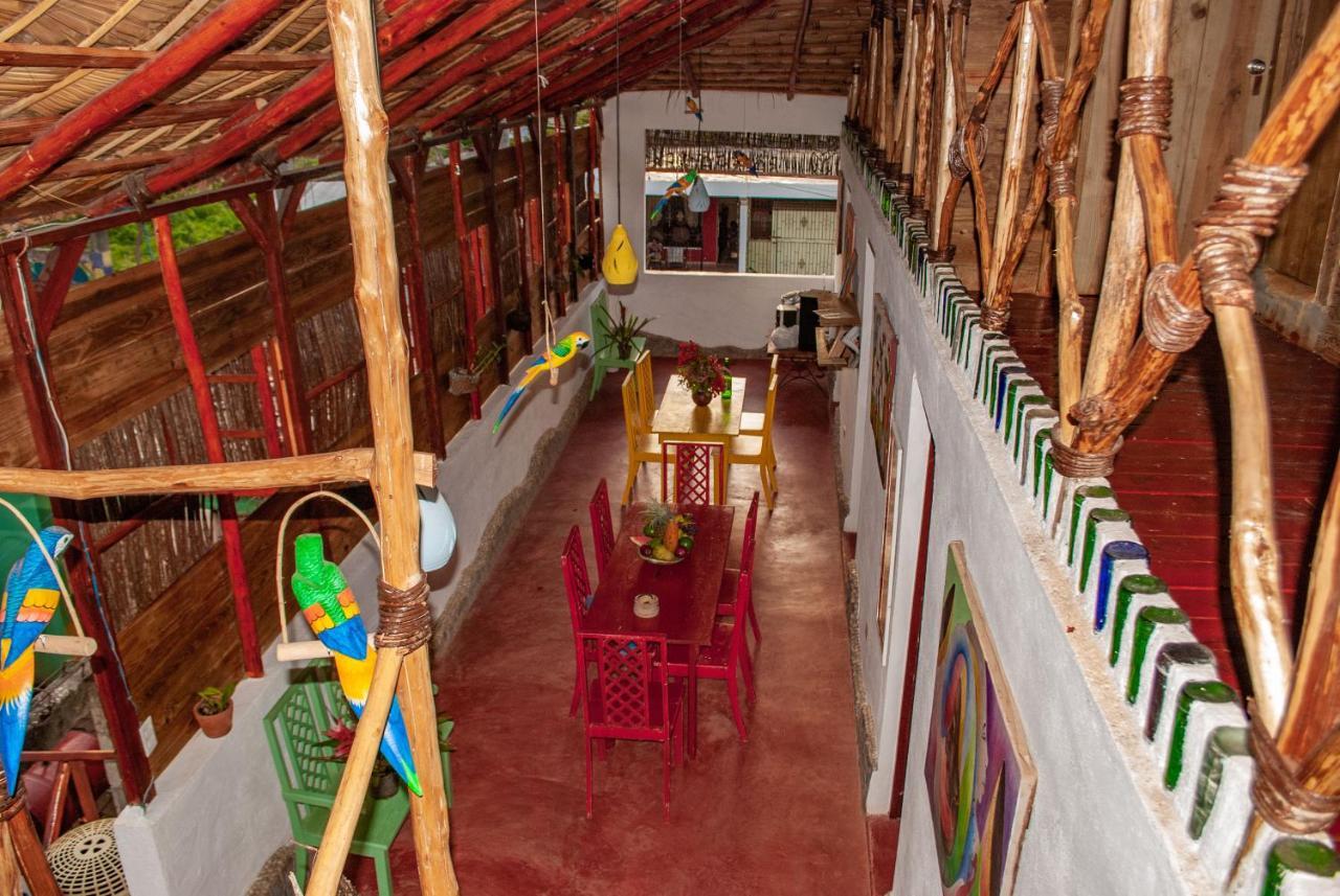 Hostel La Ballena Backpacker Las Galeras Ngoại thất bức ảnh